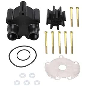 Water Pump Housing and Impeller Repair Kit Replacement for Mercruiser ...