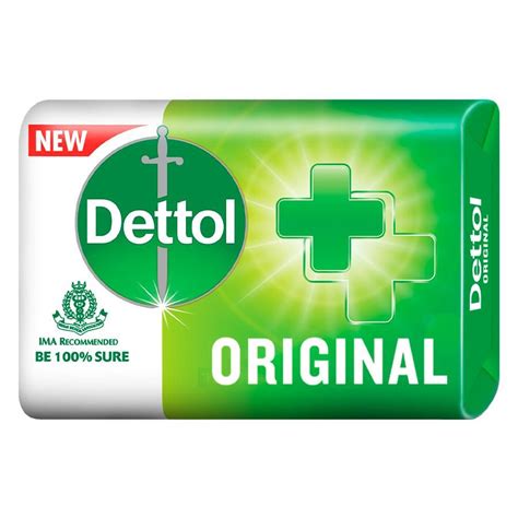 Dettol Original Bathing Soap Bar - With 76% TFM, Provides Germ Protect ...