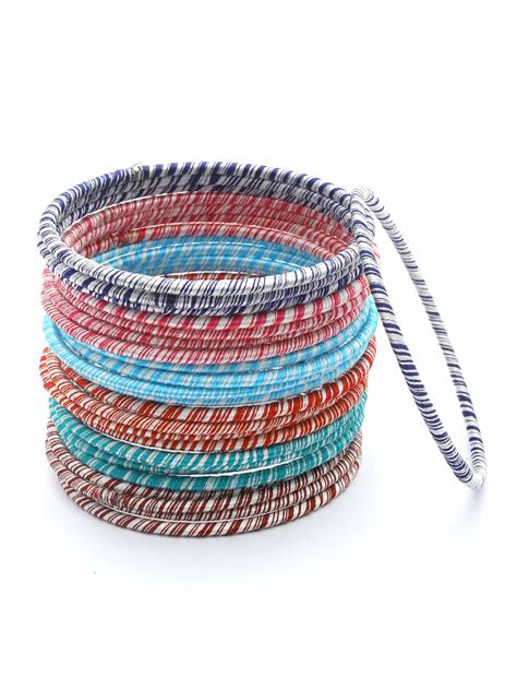 Multi-Color Set of 24 Bangle Set – Priyaasi