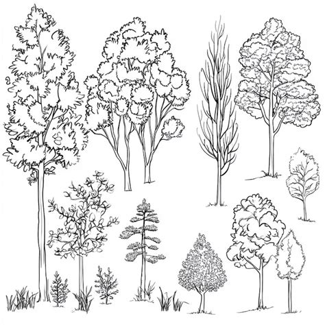 Hand drawing trees Photos - Download Free High-Quality Pictures | Freepik