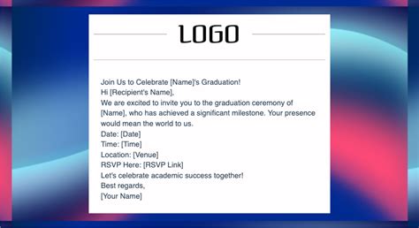 Image result for Graduation Email Invitations