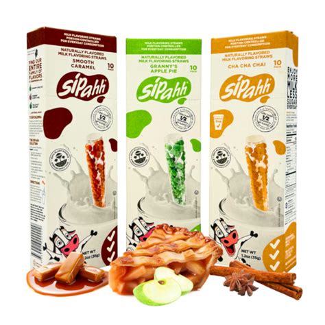 AUTUMN #1 30 PACK FLAVORED MILK STRAWS - Sipahh by Unistraw - Sipahh ...
