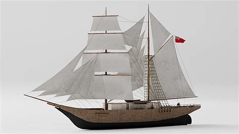 3D Model: History - Mary Celeste