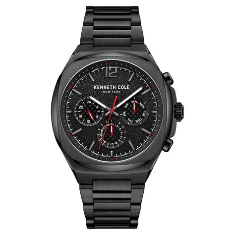 Buy Online Kenneth Cole Multifunction Black Dial Watch for Men ...