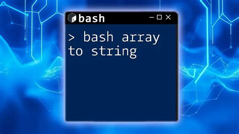 Pass Command Line Arguments to Array Elements in Bash 的图像结果