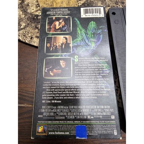 Alien Resurrection VHS 的图像结果