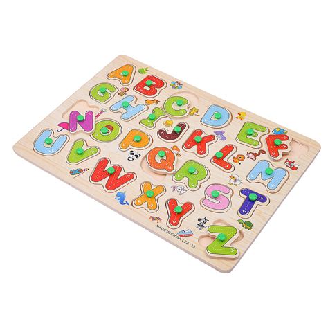 ABC Puzzle - Wooden Capital Letters – Appu Store