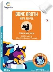 Goofy Tails Chicken Bone Broth for Cats Grain-Free Meal Topper for Cats ...