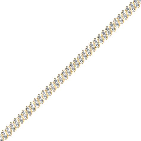 Sparkling Diamond Ripple Bracelet – ISHIS