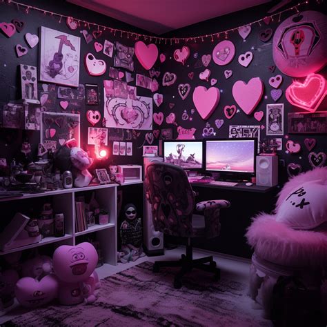 Chibi Love: Pink Room Decor