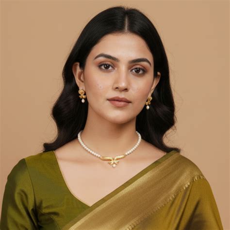 Buy Elegant Pearl Sets Online | Pearl Necklace & Earring Sets | Krishna ...