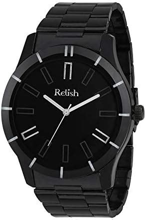 Shocknshop Stainless Steel Watch Series Analogue Men's Watch (Black ...