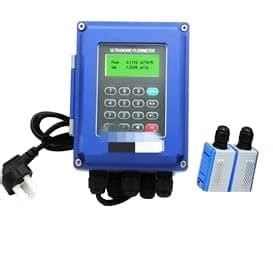 Wall Mount Type Ultrasonic Flow meter With Three Sensor : Amazon.in ...