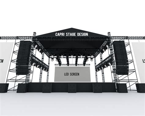 Professional Concert Stage Design for Events