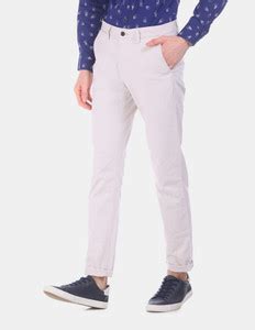 ARROW Regular Fit Men Beige Trousers - Buy ARROW Regular Fit Men Beige ...