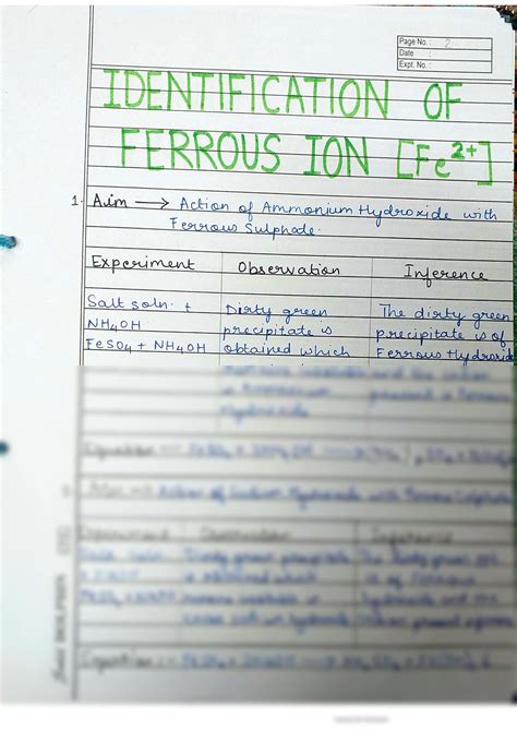 SOLUTION: Cations and anions identification - Studypool