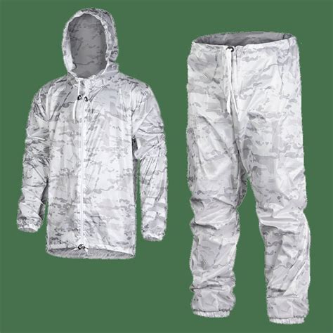 Multicam Alpine - White Snow Camouflage Masking Suit | Hunting Waterproof Winter Snow Suit ...