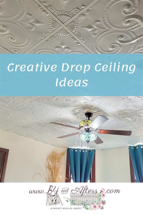 Image result for Drop Ceiling Tile Ideas