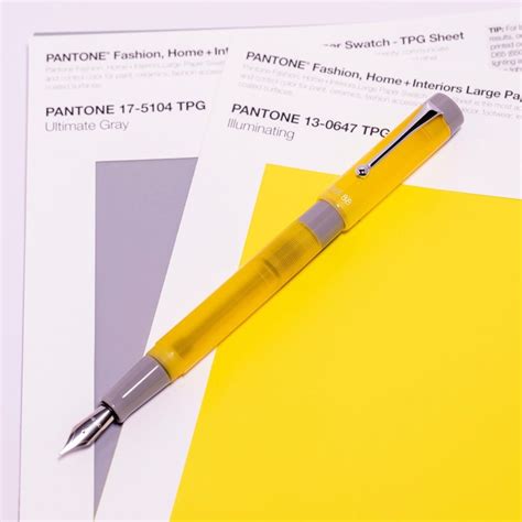 Opus 88 Demo 2021 Yellow Fountain pen - SCOOBOO - Opus 88