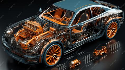 Image result for Exploded Car Side View