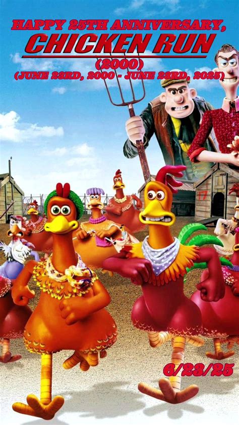 Happy 25th Anniversary to Chicken Run (2000) by lookthroughmyeyes22 on ...
