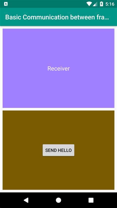 Image result for Android Passing Data Between Fragments Project
