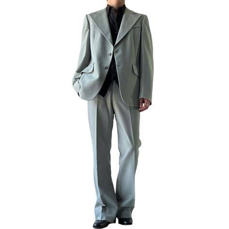 【TAILORED IN U.S.A.】70s Vintage Western detail Suits SETUP | ELCASION/ELCA