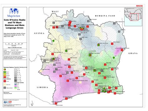 Cote d'ivoire maps - infoasaid MapAction | PDF