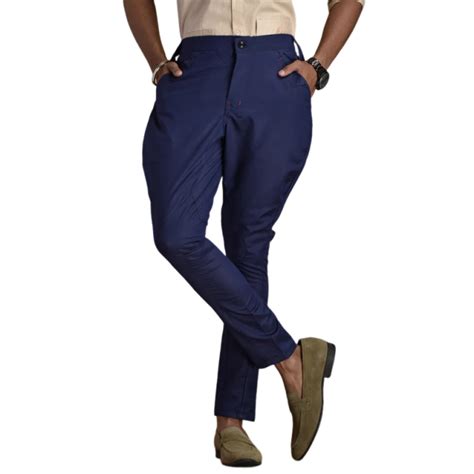 Navy Blue Jodhpuri Breeches | Traditional Cotton | Being Brothers