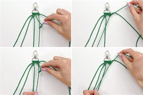 Image result for How to Make Macrame Keychains