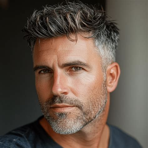 Stylish and Low Maintenance Short Hairstyles for Men in Their 40s