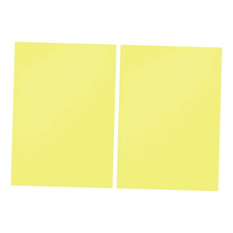 perfk 2 Pieces PVC Translucent Sheet A4 Colored Overlays for Lamp Headlight Crafts Yellow ...