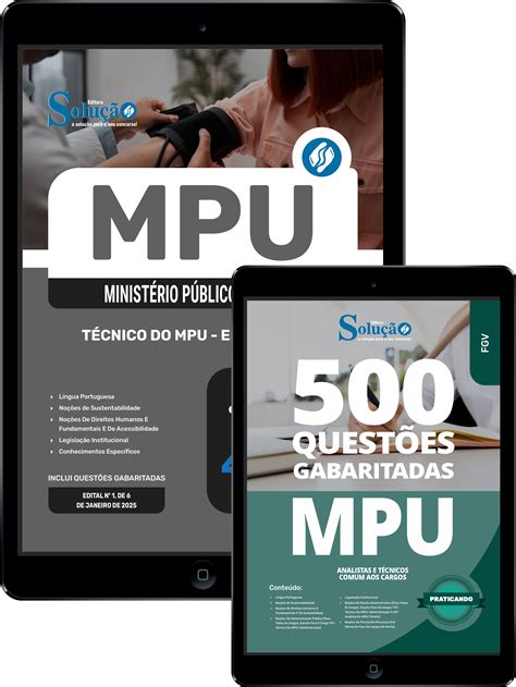 Combo MPU Técnico do MPU - Enfermagem