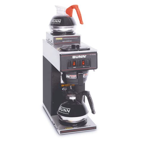 Bunn VP17-2 12-Cup Pourover Commercial Coffee Brewer with 2 Warmers ...