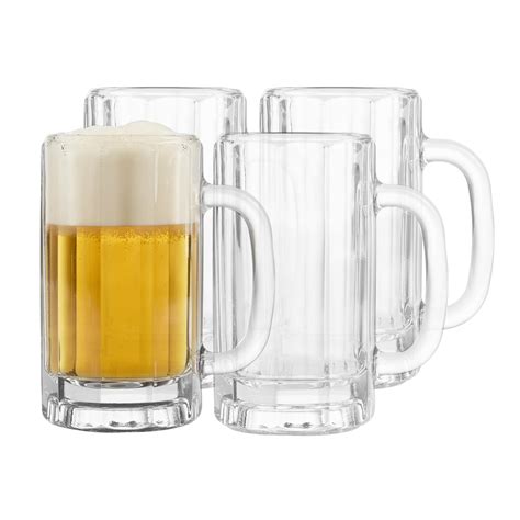 Buy Libbey Heidelberg Glass Mugs, 16-ounce, Set of 4 Online at ...