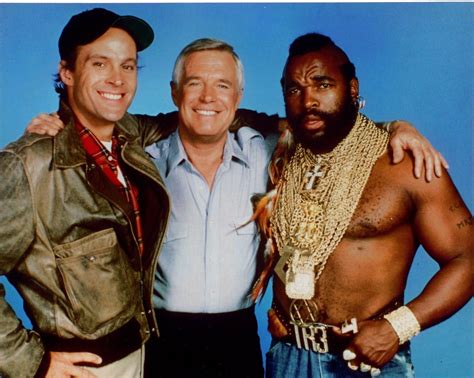Dwight Schultz as Murdock, George Peppard as John "Hannibal" Smith and ...