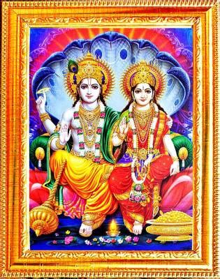 SUNINOW LORD VISHNU LAXMI JI | RELIGIOUS PHOTO FRAME Religious Frame ...