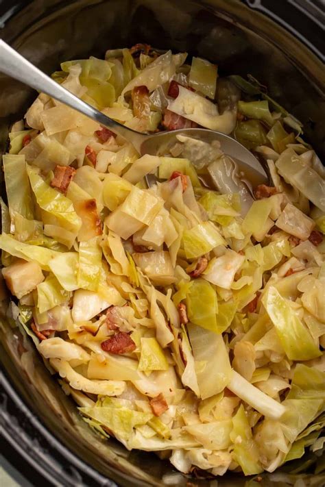 Crockpot Cabbage - Easy Healthy Recipes