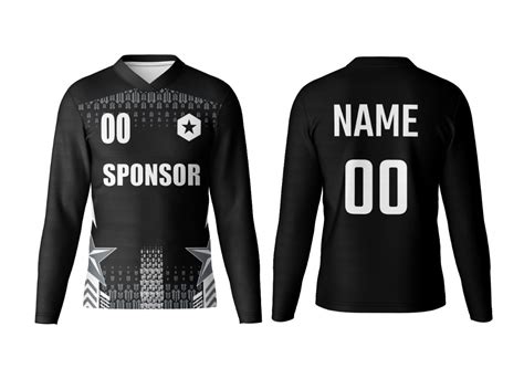 Customizable V-Neck Full Sleeve Team Jersey – jerseyjunction