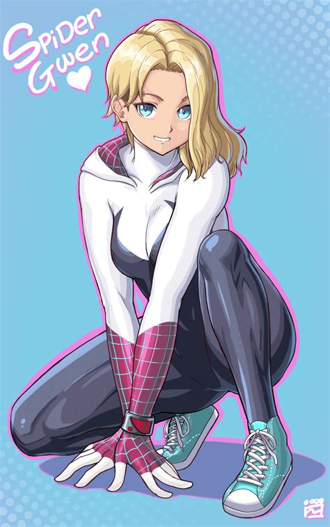 spider-gwen and gwen stacy (marvel and 4 more) drawn by finalcake ...