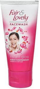 Fair & Lovely Instant Glow with Fairness Multivitamins 50 g Face Wash ...