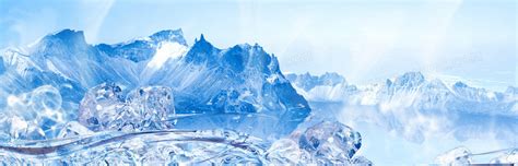 冰块 冰山 广告背景背景图片下载_1920x618像素JPG格式_编号vwkfl3ogv_图精灵