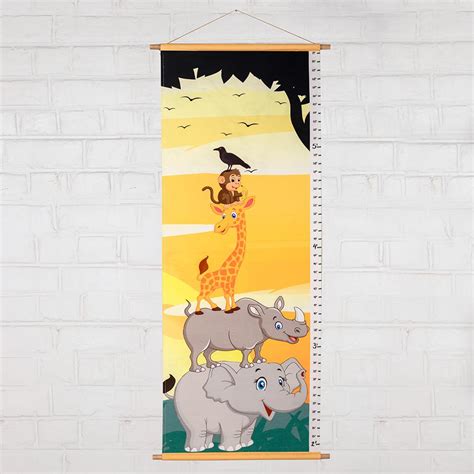 Zoo Growth Chart | Track Your Little Explorer's Journey – Pinch of Pretty