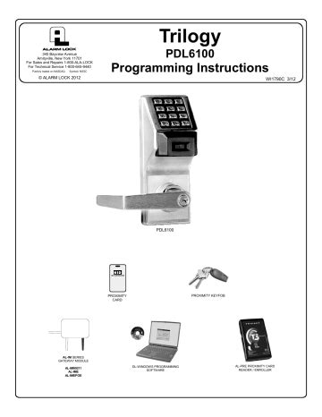 Image result for Alarm Lock Etpdl Programming