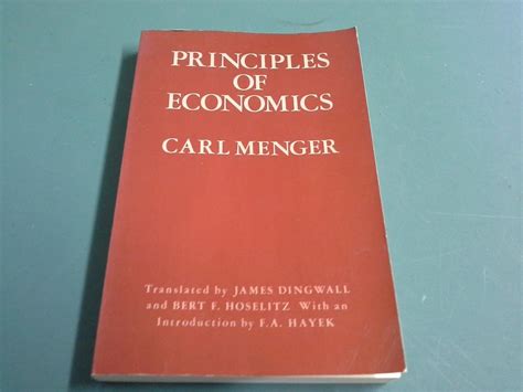 Carl Menger Principles of Economics 的图像结果