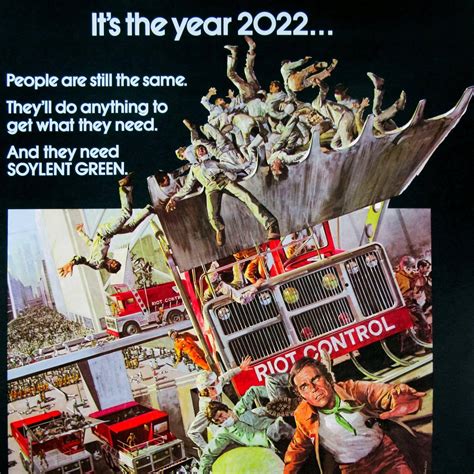 Soylent Green, The 1973 Ecological Dystopian Film Set In 2022, Is ...