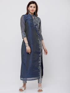 Vishudh Women Printed Straight Kurta - Buy Vishudh Women Printed ...