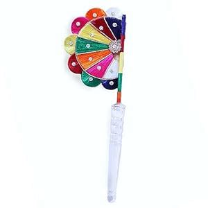Buy om chirag creation Pure Silver Puja Fan, God’s pankhi/pankha, Hand ...
