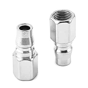 Othmro Air Pressure Hose Quick Disconnect Coupler Set Air Pressure ...