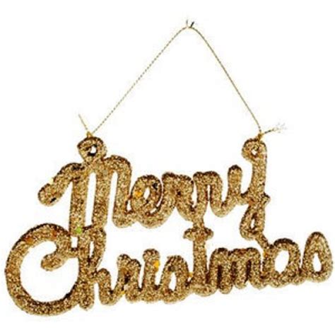 Buy Art with Emphasis Plastic Merry Christmas Hanging (11 cm x 20 cm x ...